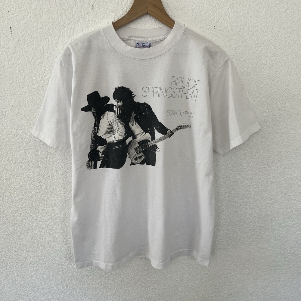 VTG 1999 Bruce Springsteen Born To Run Concert T Shirt Mens Large Double Sided